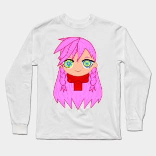 Hanna Meets Kaa - Hanna face (3) Long Sleeve T-Shirt